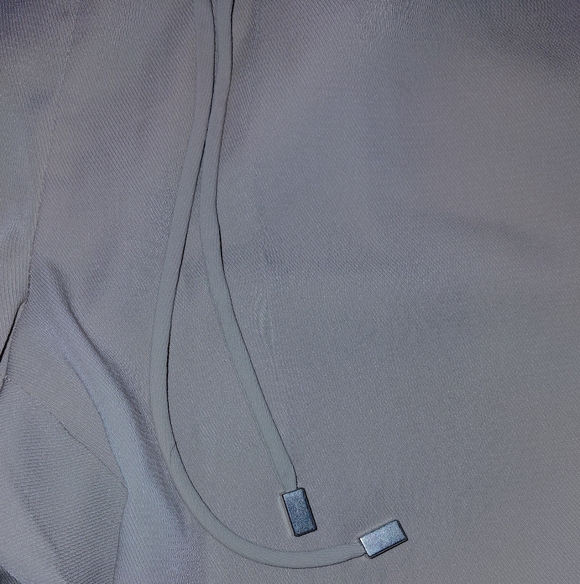 Zara High Waisted Beige Drawstring Pajama Style Ankle Pants XS - Picture 14 of 15